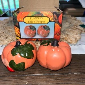 Fall Decor: Pumpkin Salt and Pepper Shakers